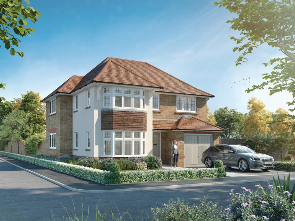 External CGI in render of the Overton, a 4 bedroom house