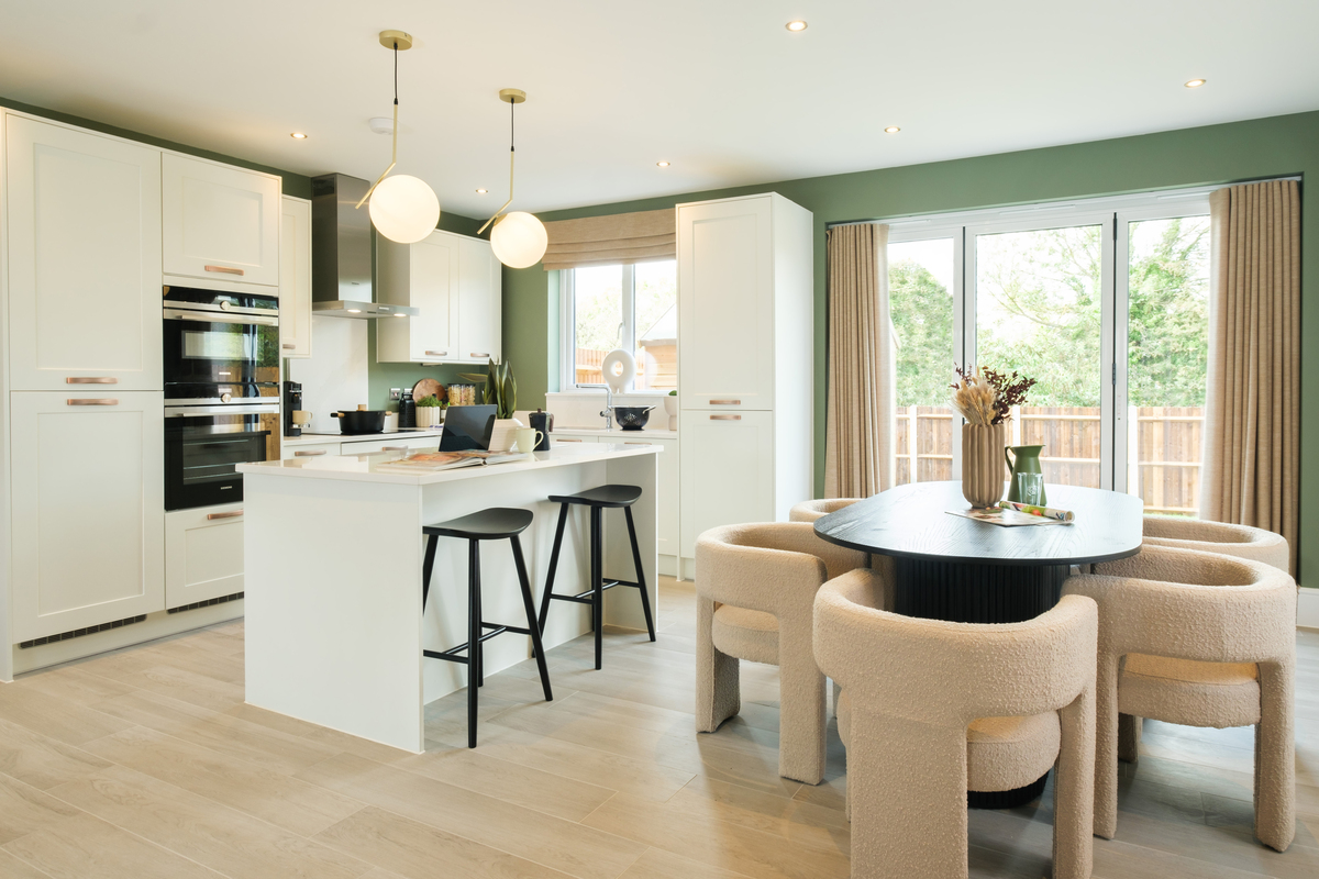 Kitchen / dining of the Windsor, a 4 bedroom house