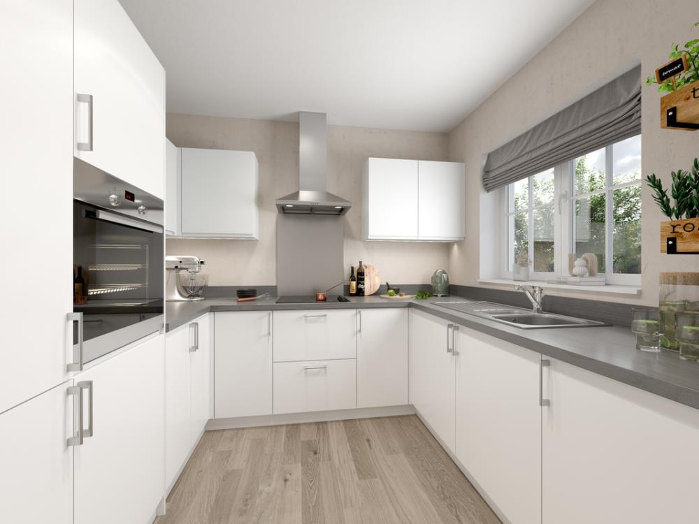 Kitchen of the Tavy, a 2 bedroom house