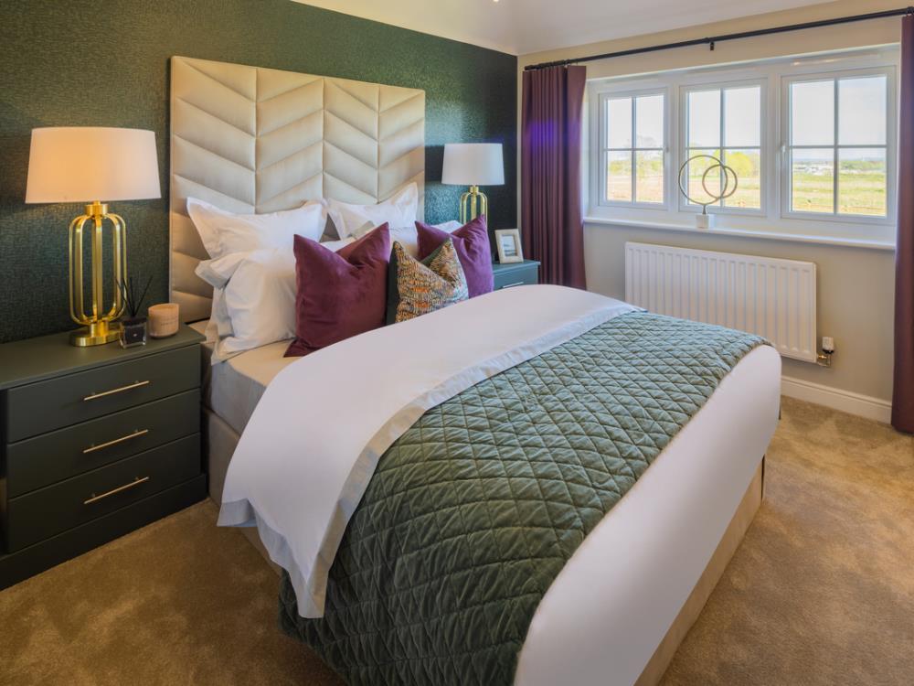 Main bedroom of the Shrewsbury, a 4 bedroom house