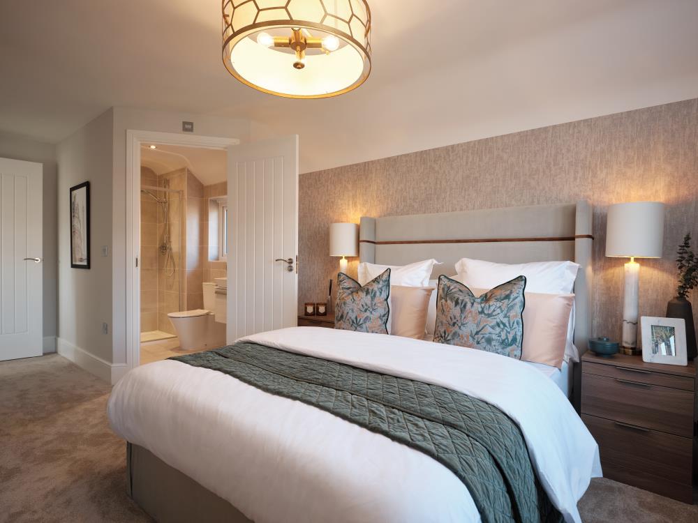 Main bedroom of the Shaftesbury, a 4 bedroom house