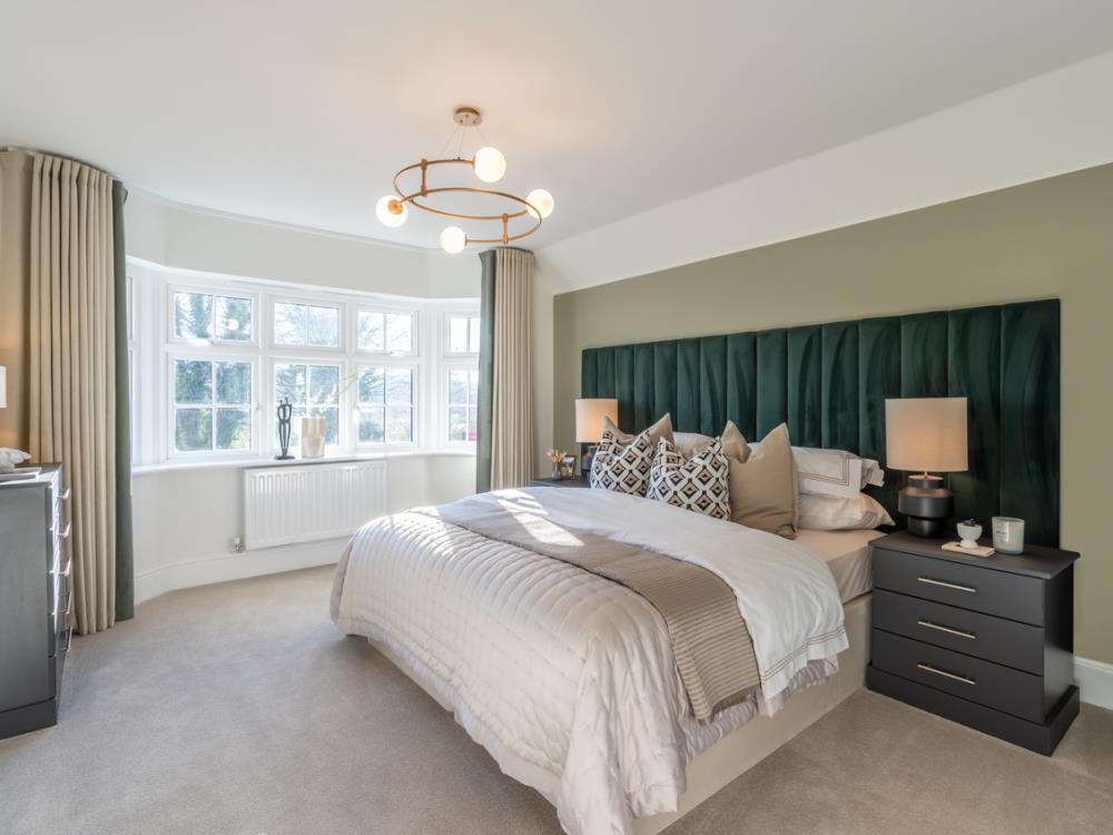 Main bedroom of the Hampstead, a 5 bedroom house