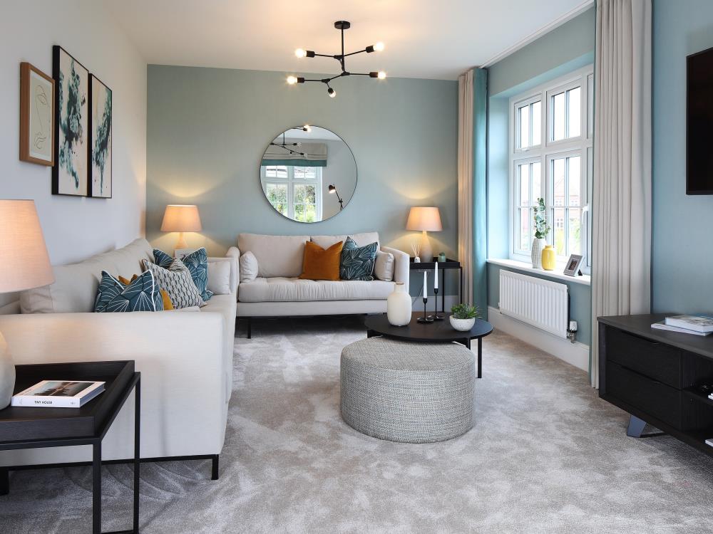 Lounge of the Amberley, a 3 bedroom house