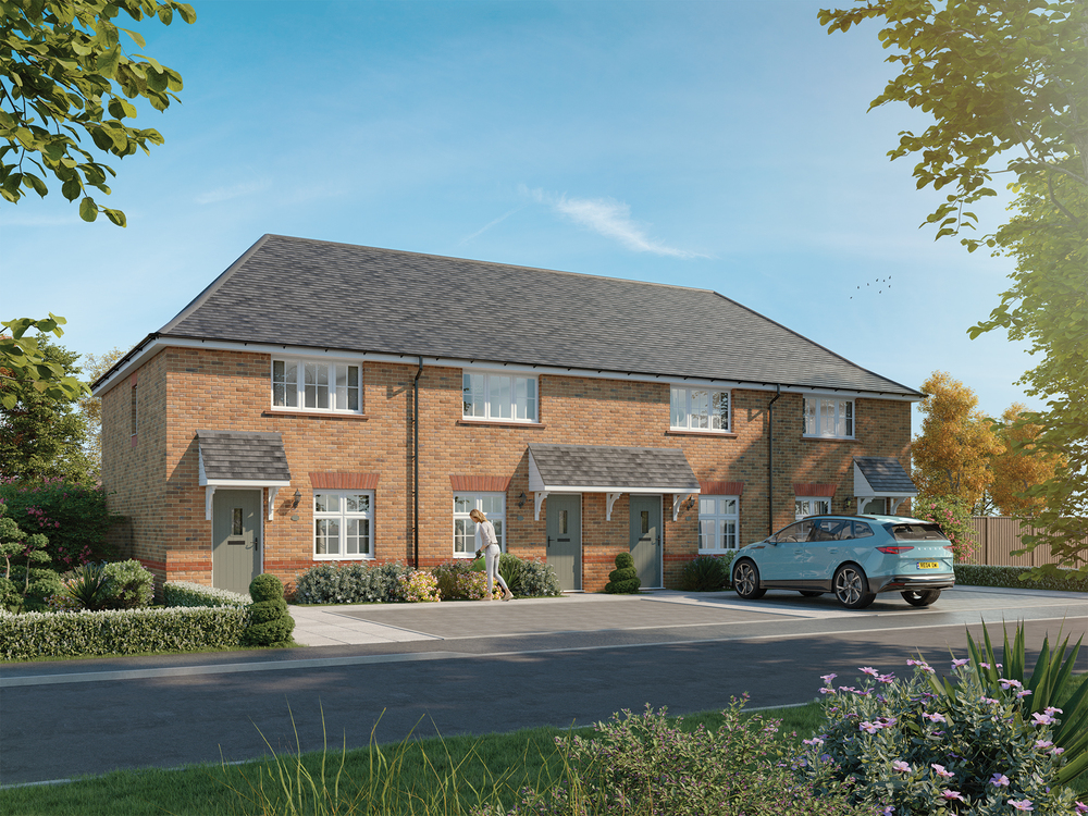 External CGI of the Buxton Mid & End, a 2 bedroom house