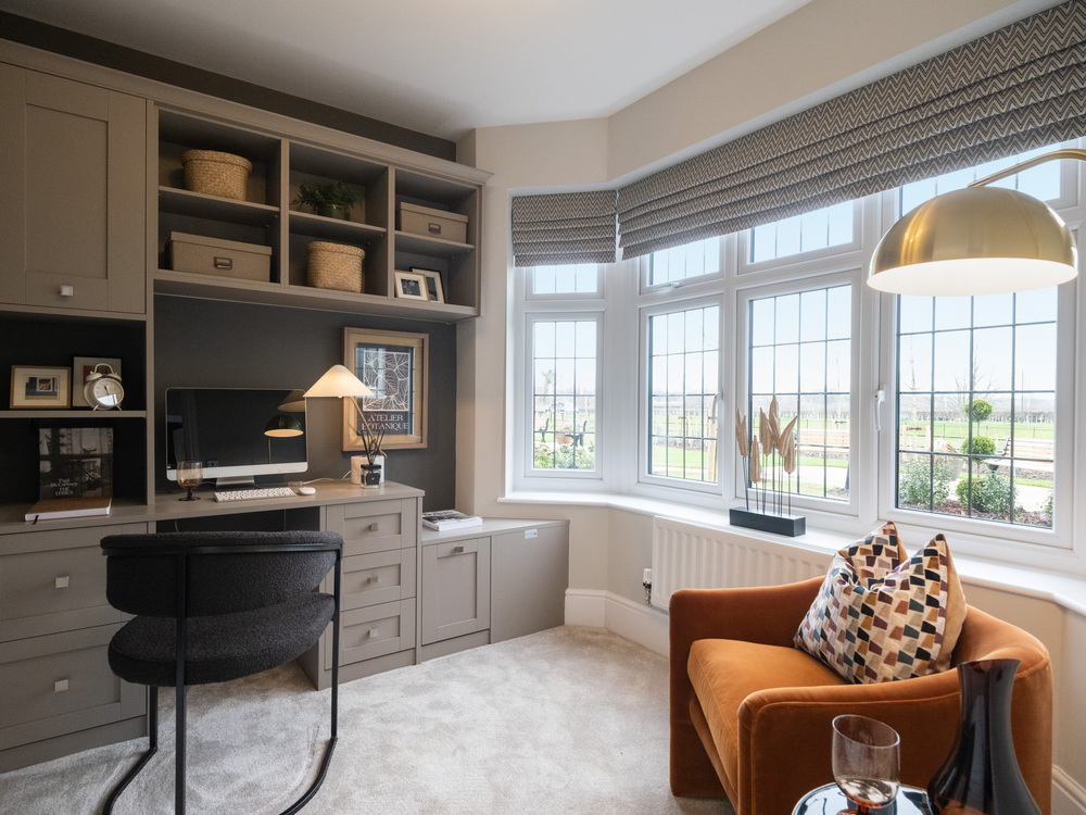 Home office of the Canterbury, a 4 bedroom house