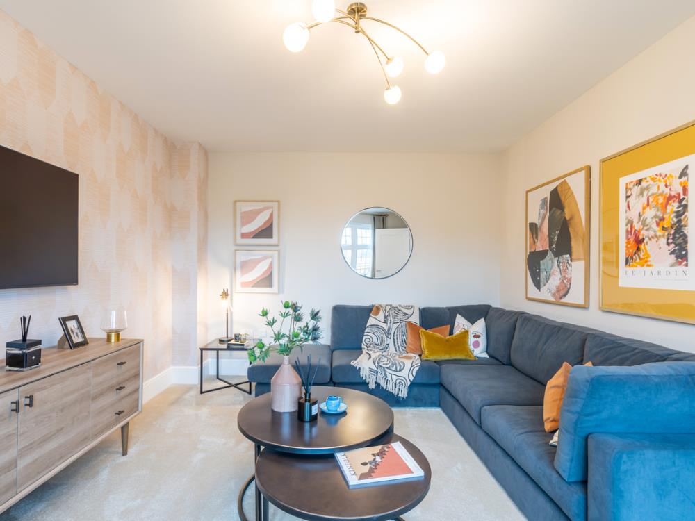 Living of the Warwick, a 3 bedroom house