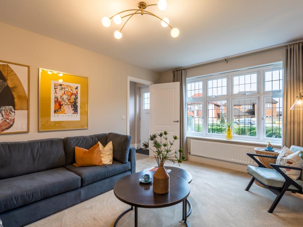 Living of the Warwick, a 3 bedroom house