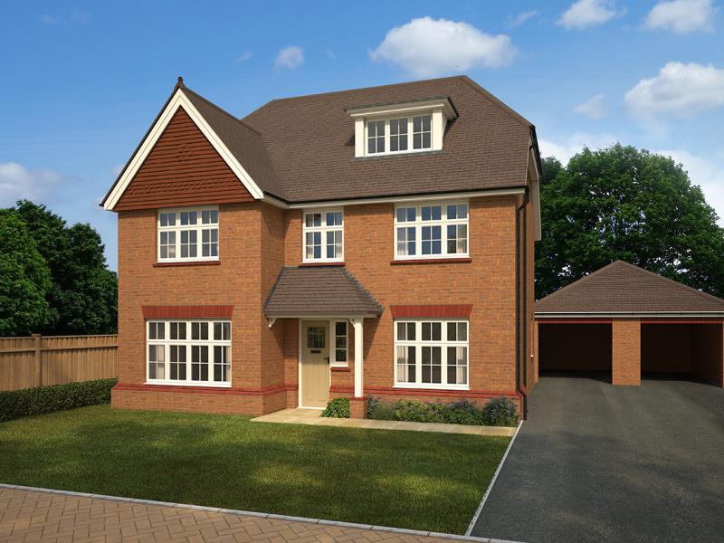 External CGI of the Highgate 5, a 5 bedroom house