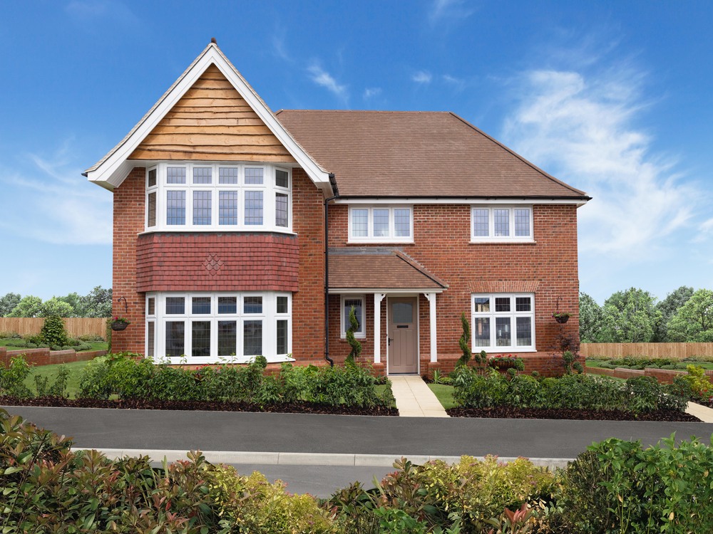 External image with red brick finish of the Balmoral, a 4 bedroom house