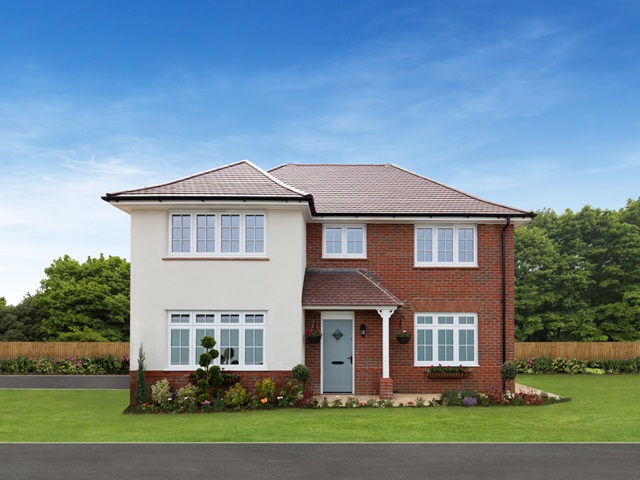 External of the Shaftesbury, a 4 bedroom house