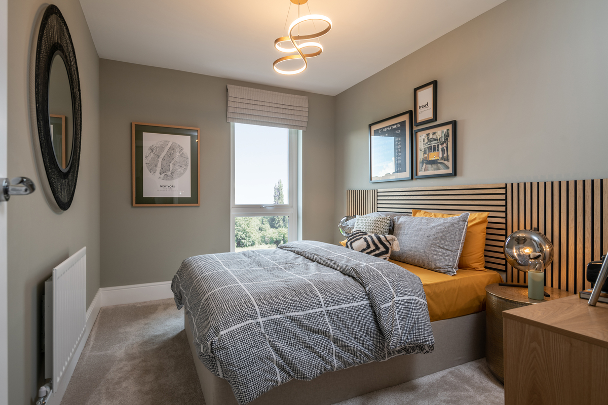 The Dart main bedroom