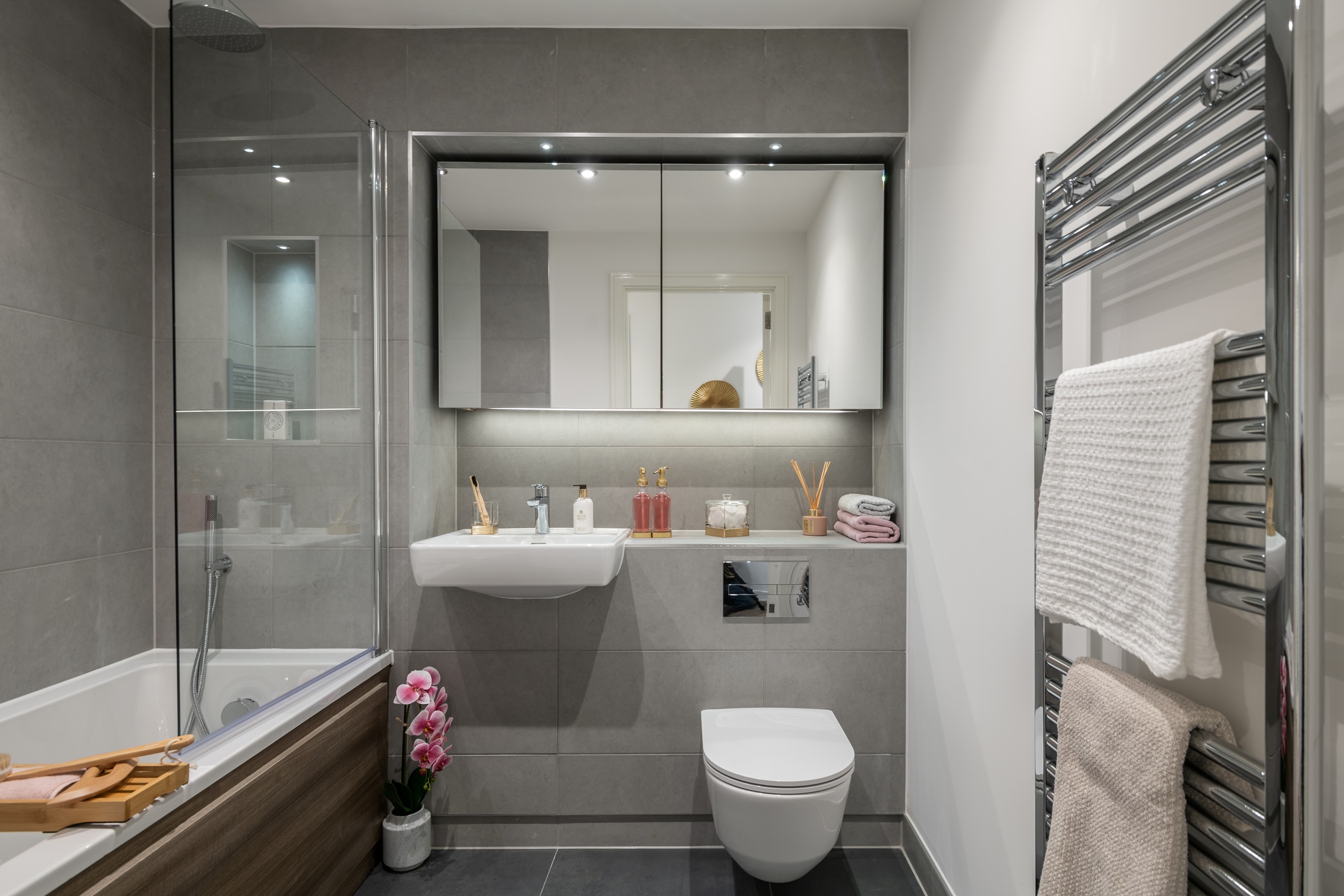Apartment bathroom