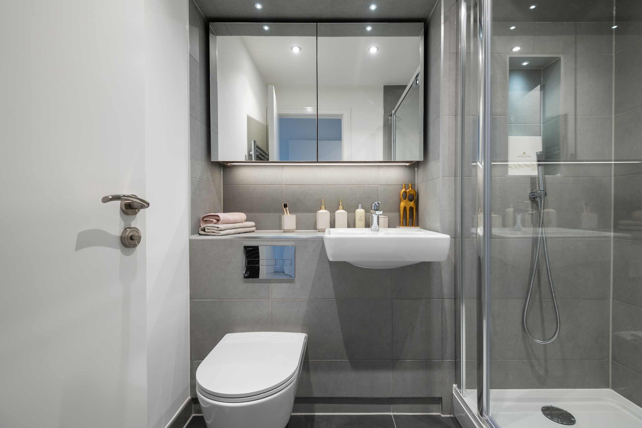 Apartment shower room