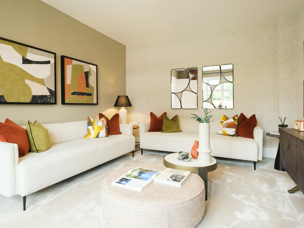 The Rowan living room