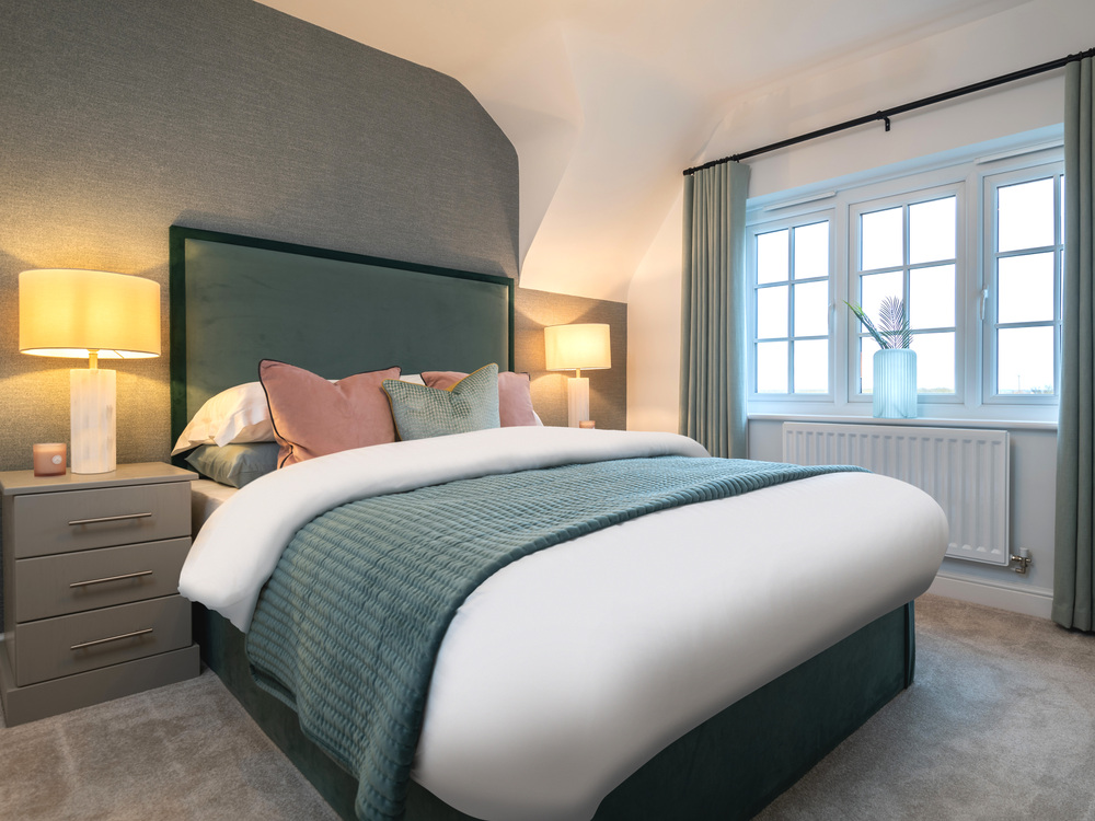 Redrow - The Letchworth Lifestyle - Bedroom 1 - 58051