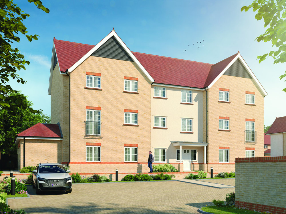 Redrow - Westley Green - Chestnut Court Apartments - 72177