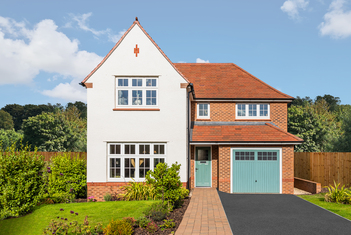 Marlow external with a brick and render finish
