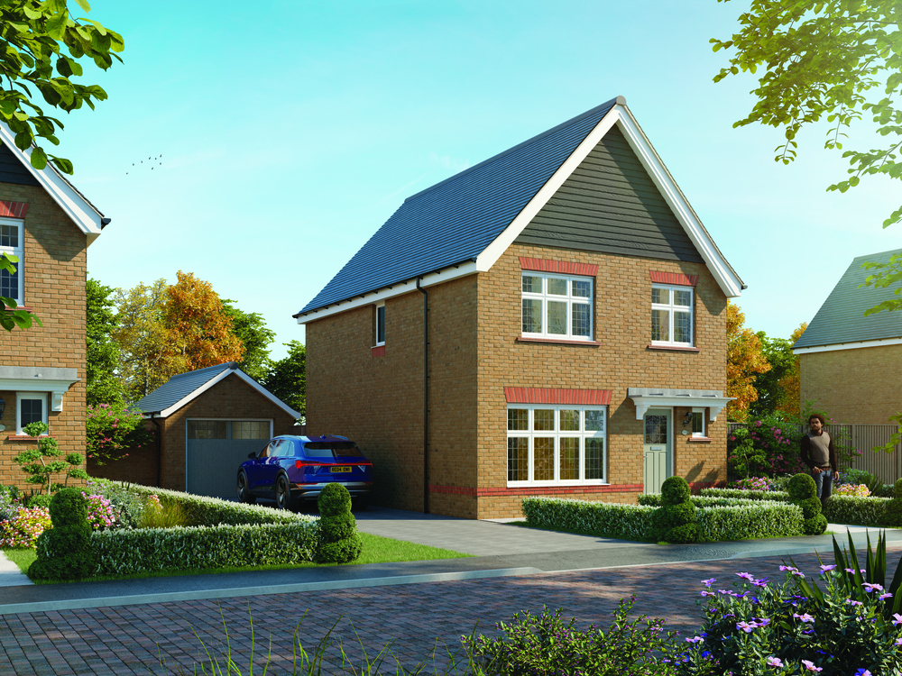 Warwick CGI with brick finish 