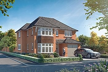 Overton external with landscaped surroundings