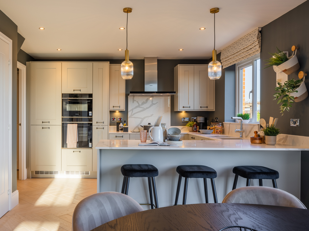 Hampstead kitchen internal with interior finishes