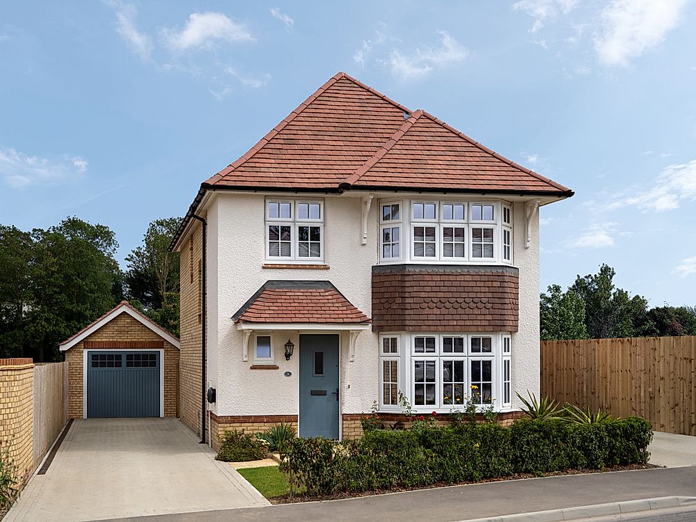 The Stratford External with landscaped surroundings