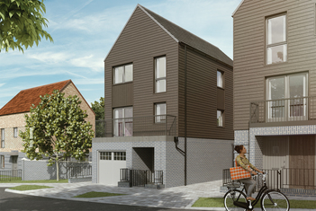 External CGI of the 4 bedroom detached Chilham home at Stonehaven Park