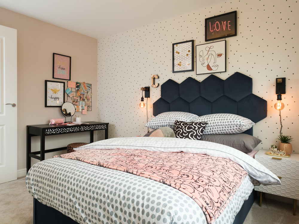 Interior image of bedroom 