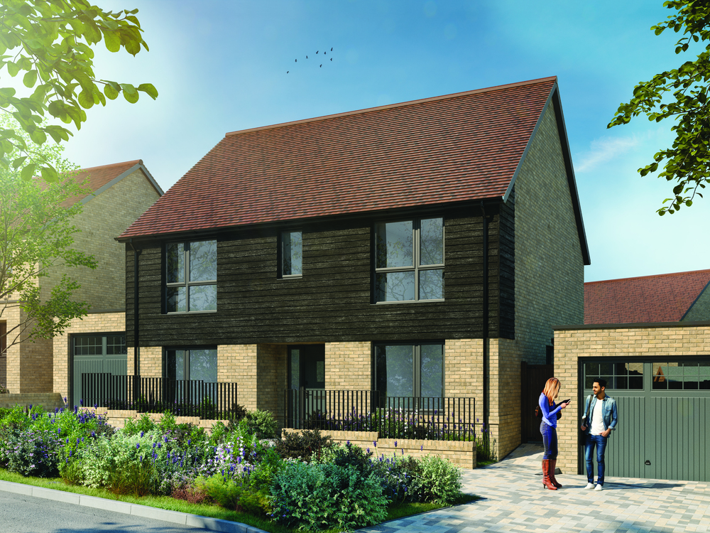 External CGI of the 4 bedroom Hepworth home at The Lakes
