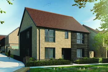External CGI of the 4 bedroom detached Hepworth A home at The Lakes
