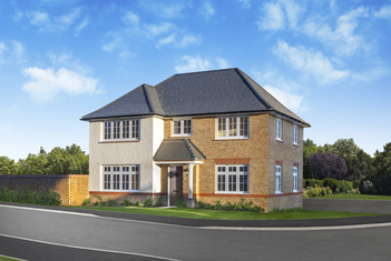 Redrow external image of the 4 bedroom detached Shaftesbury home