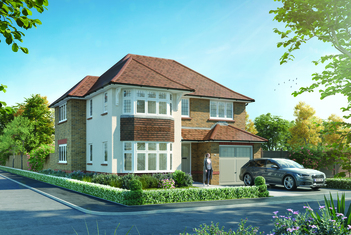 Redrow external image of the 4 bedroom detached Overton house type