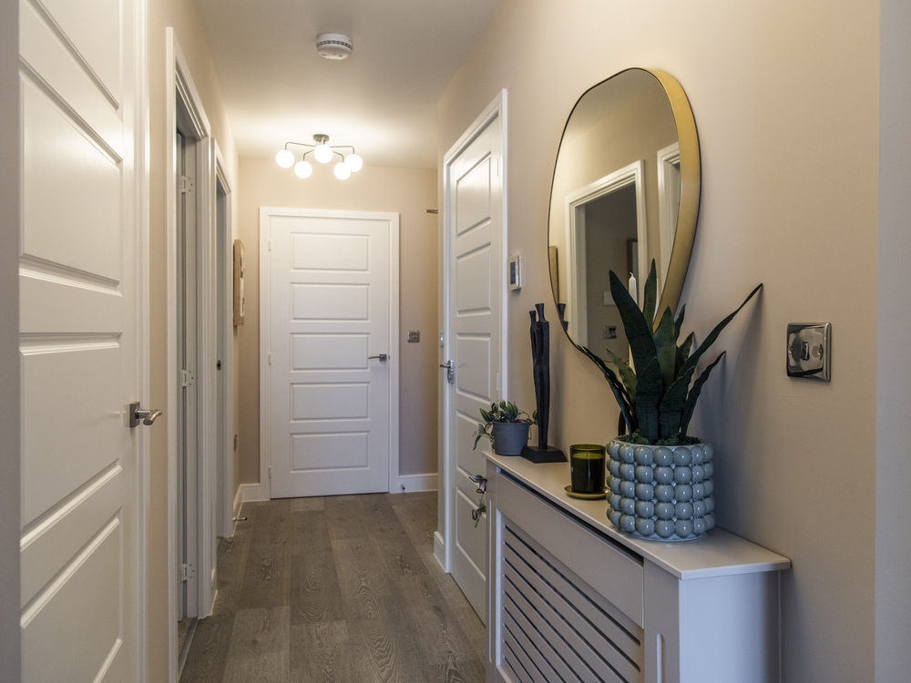 The Mill York House internal apartment image of open hallway