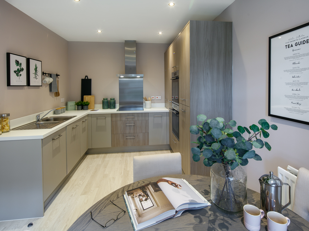 The Wilmington 4 bedroom home kitchen dining area at The Mill
