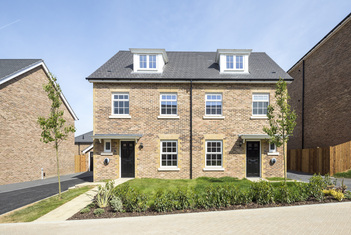 The 4 bedroom Wilmington external brick elevation