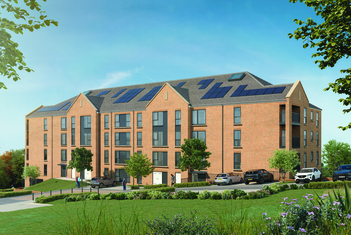 York House External with landscaped surroundings and plenty of greenery