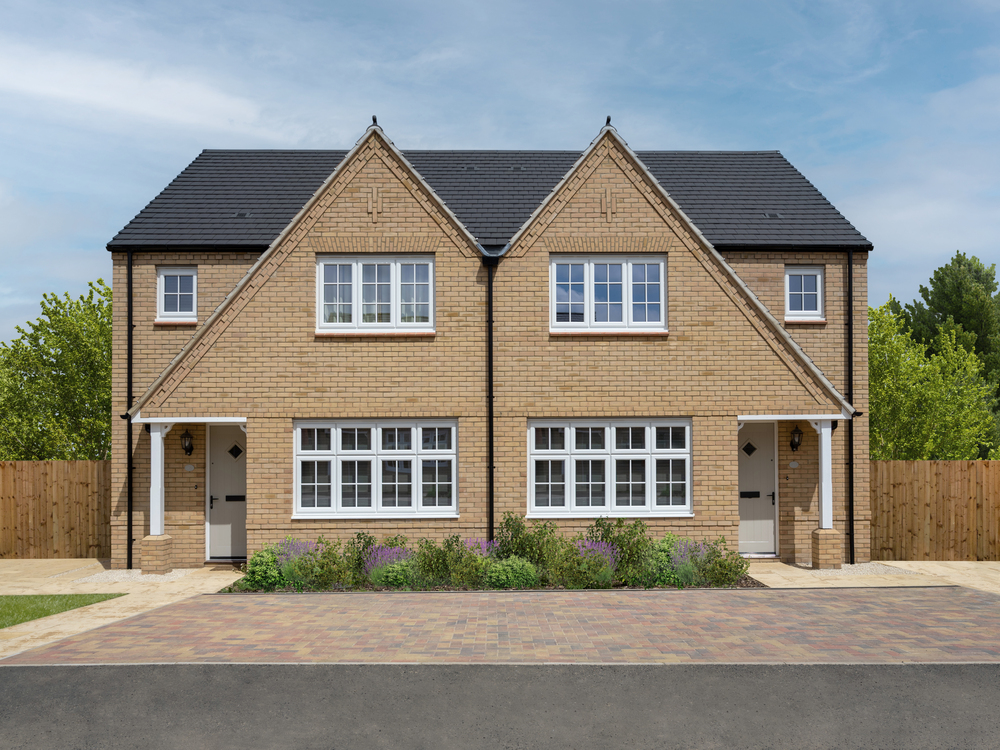 The Letchworth, three bedroom home at Alconbury Weald II