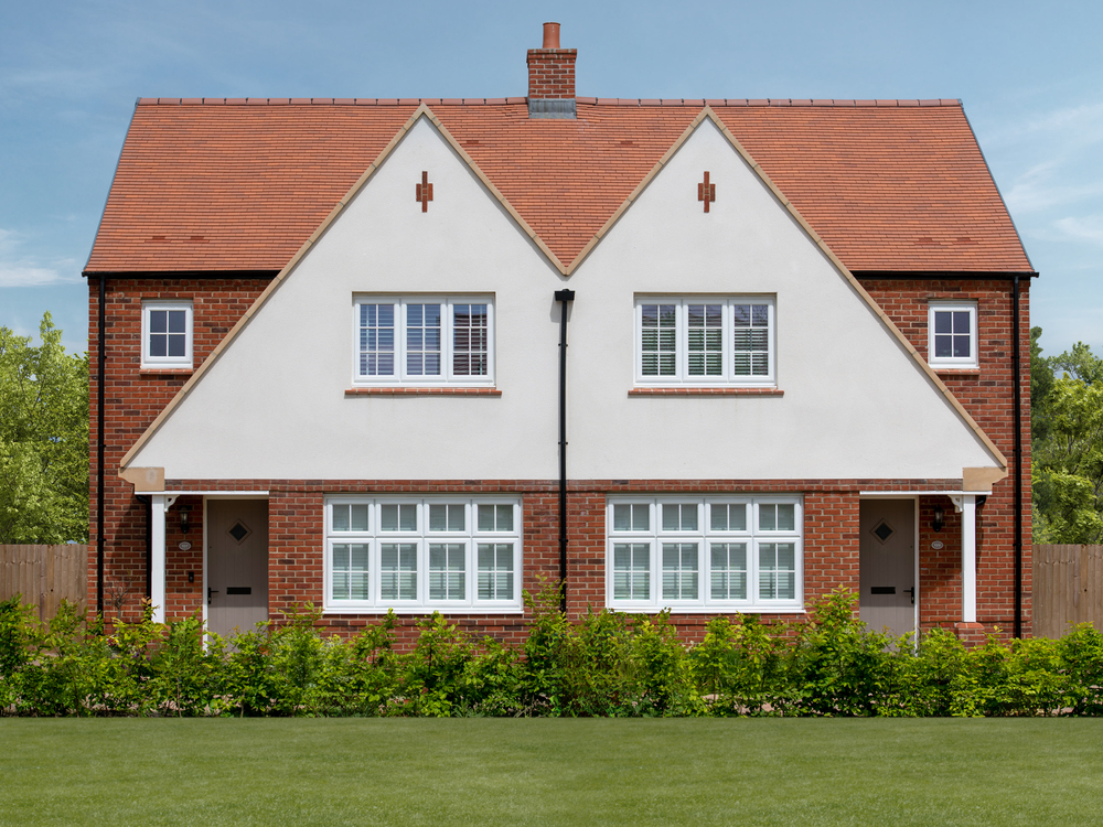 The Letchworth II, three bedroom semi detached home at Alconbury Weald II