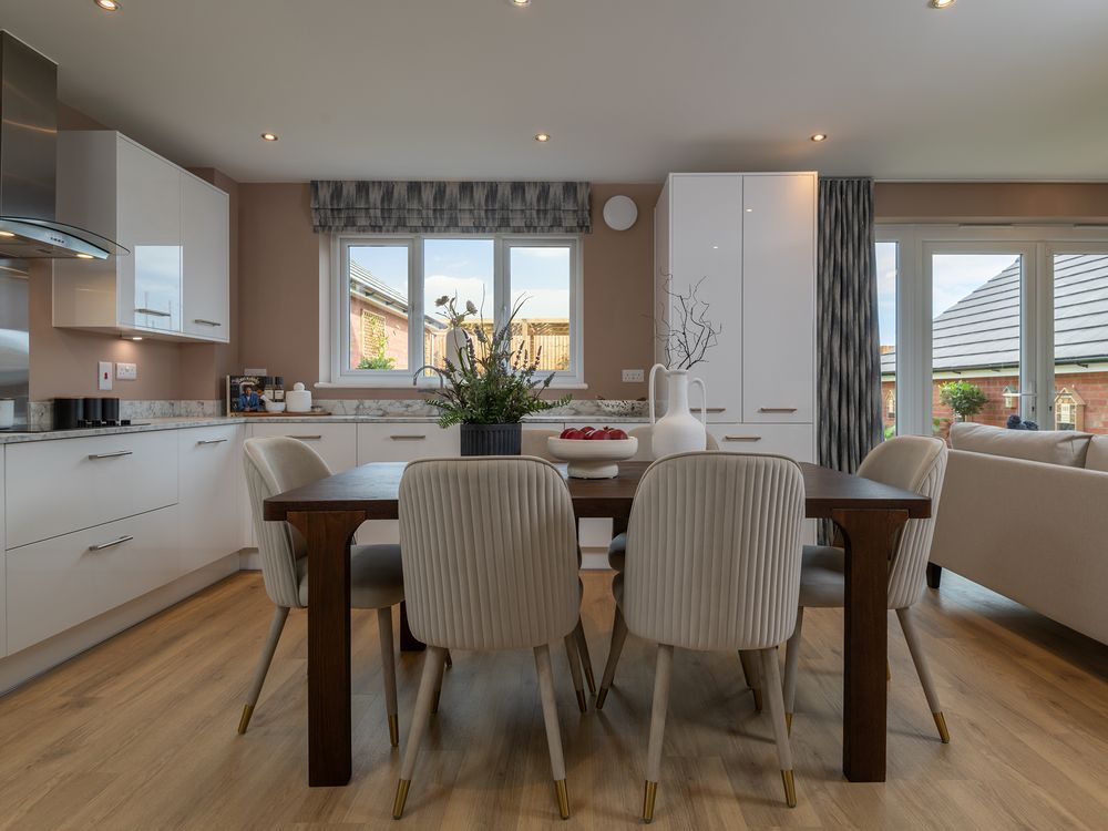 Redrow at Salden Place Leamington Kitchen diner