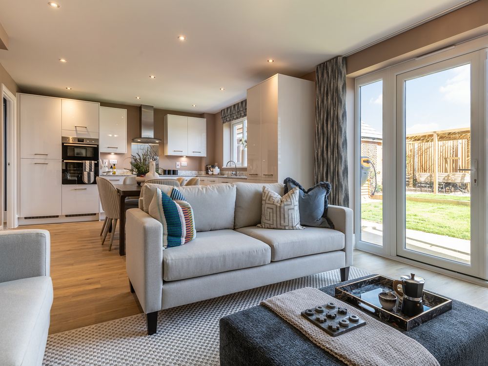 Redrow at Salden Place Leamington Kitchen dining family area