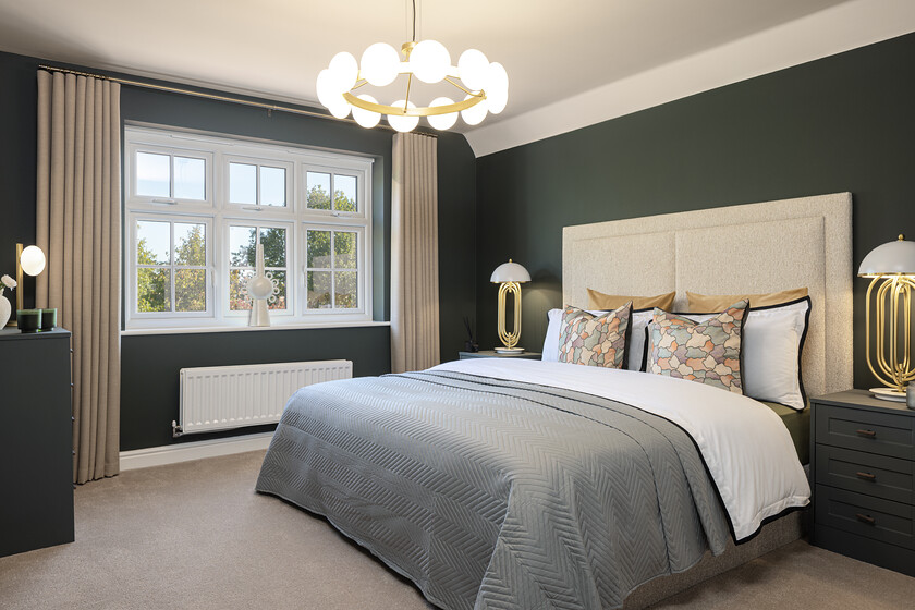 Main bedroom in the Cambridge