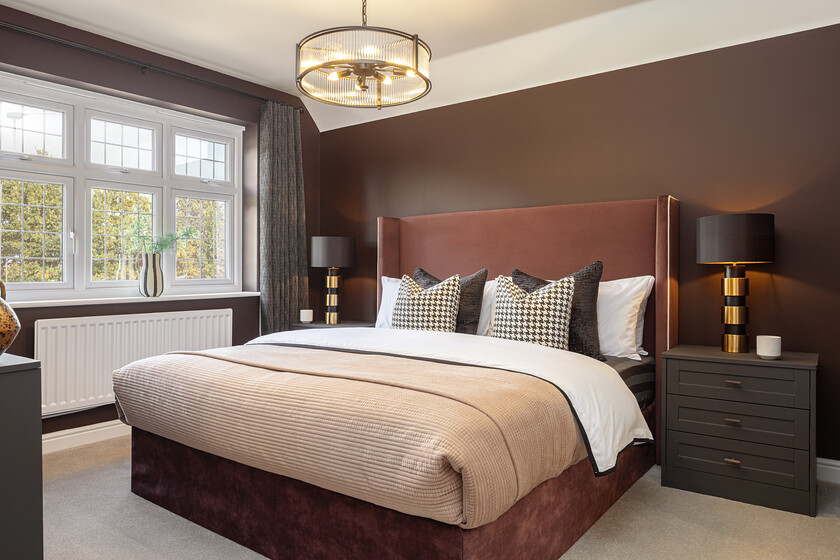 Main bedroom in the Warwick Lifestyle