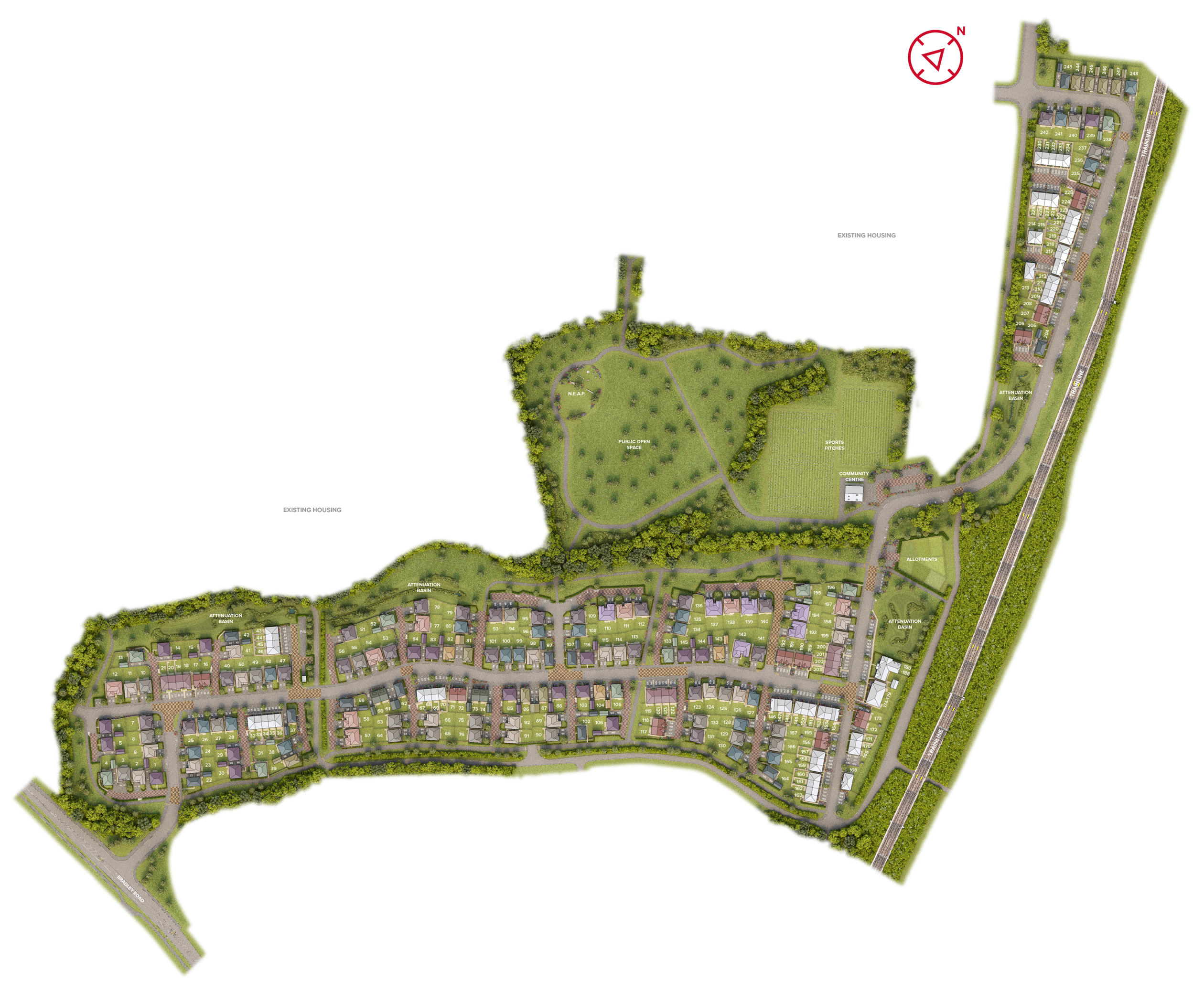 Elm Grove site plan