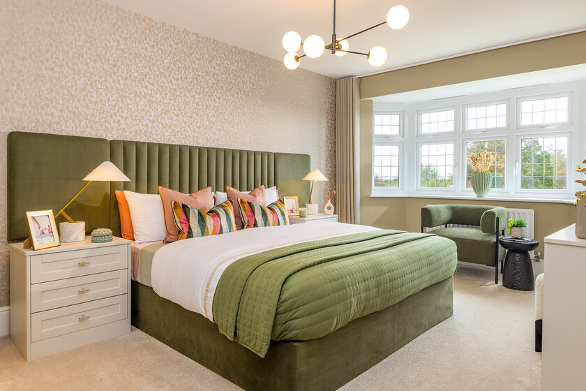 Main bedroom in the Oxford Lifestyle