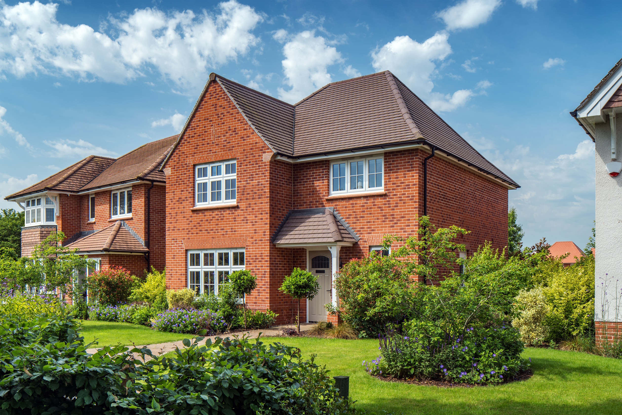 Outside view of the 4 bedroom Cambridge home