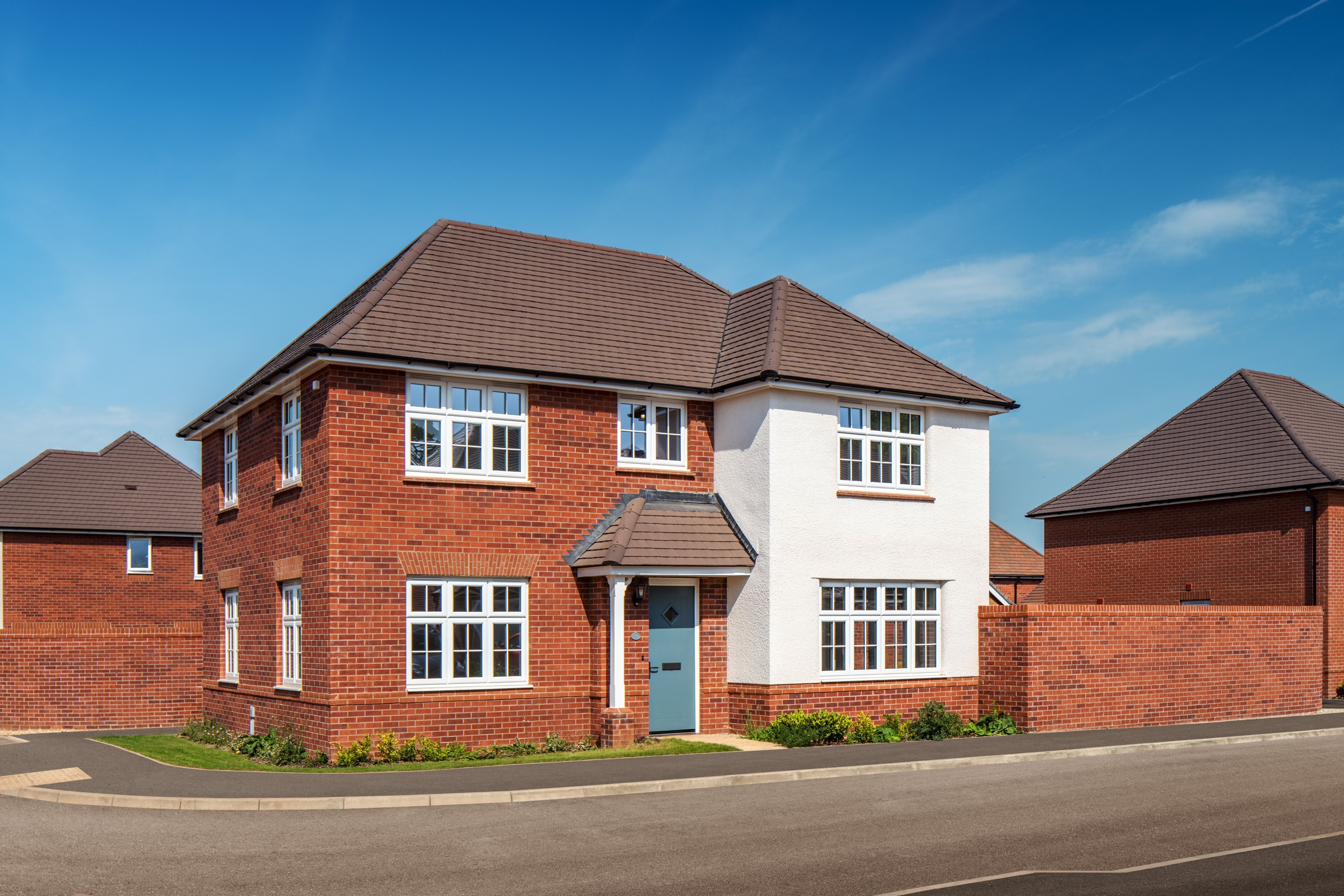 Outside view of the 4 bedroom Shaftesbury home