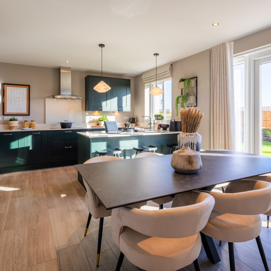 The Sunningdale open plan kitchen