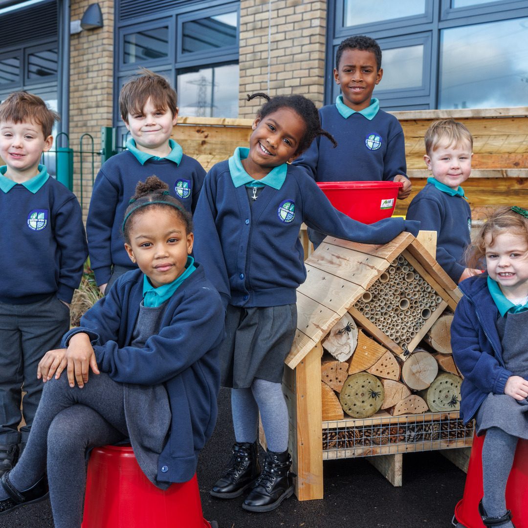 Groeswen Primary School Bug House Donation
