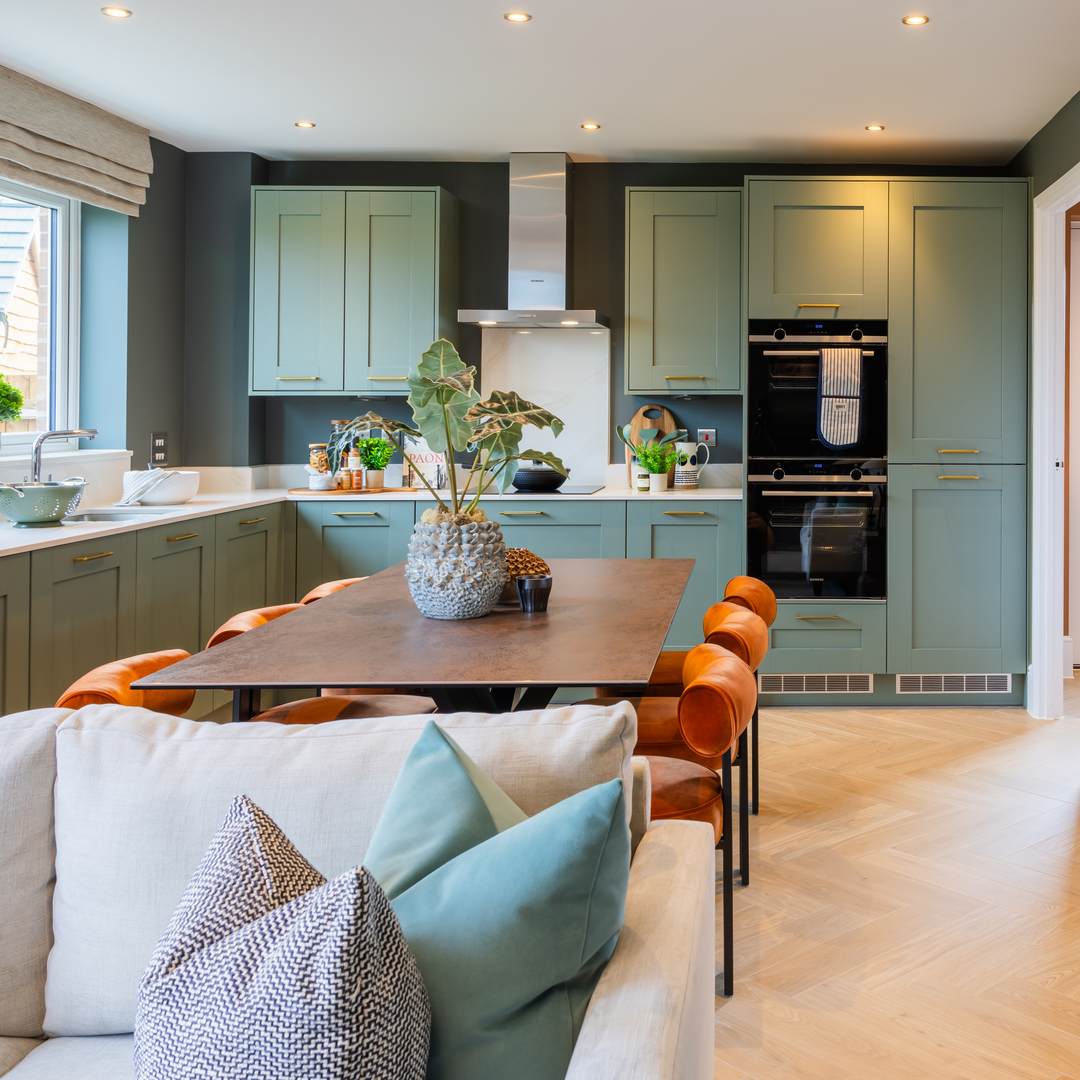 The Cambridge open plan kitchen