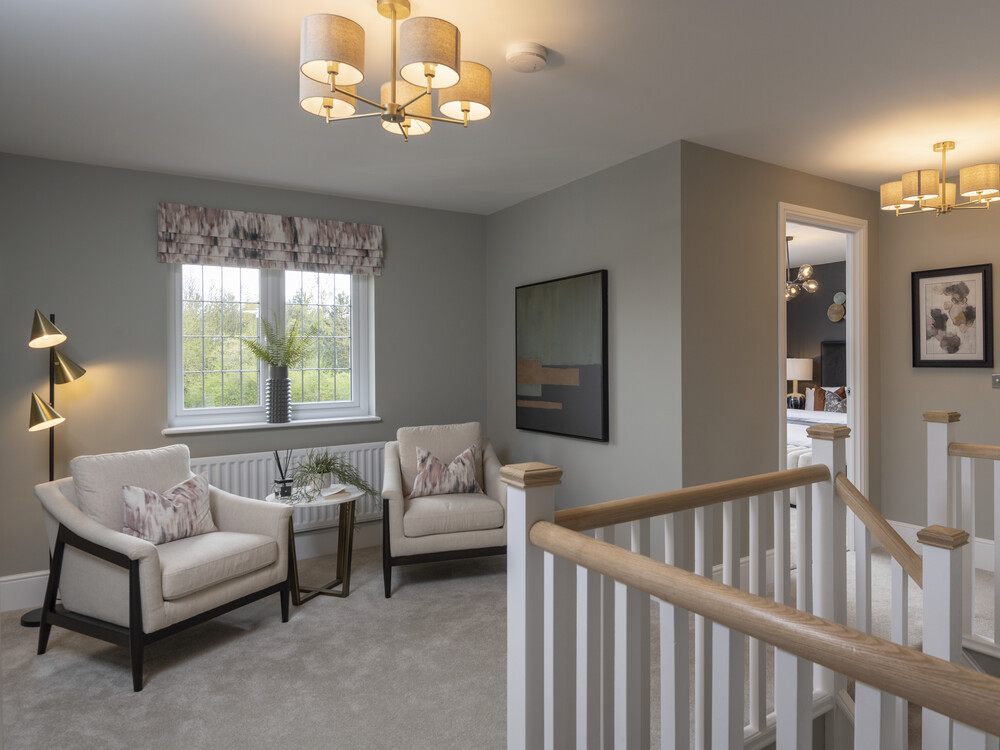 The landing in The Blenheim house