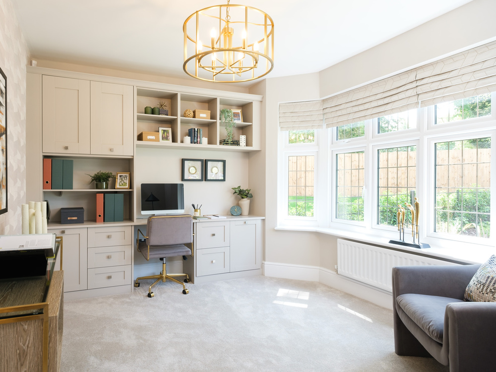 The home office in The Balmoral house